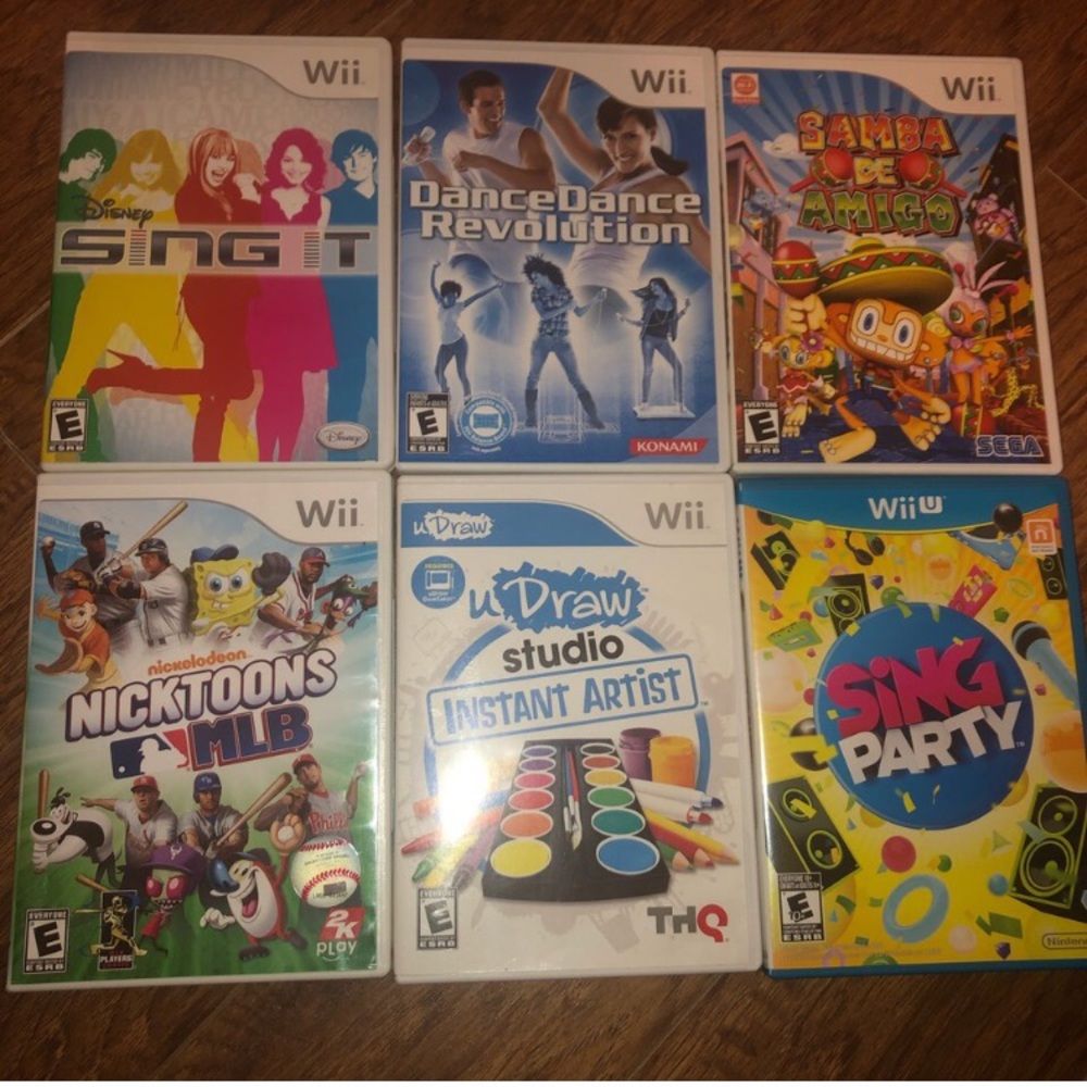 Wii, Wii U games